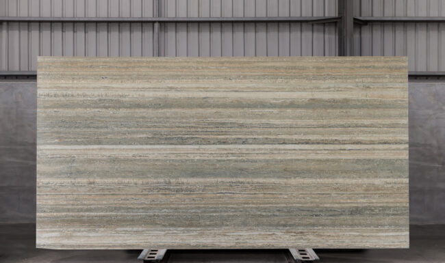 Ocean Blue Vein Cut Originale Travertine P031bf Slab (surface Spectrum)