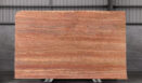 Rosso Vein Cut Travertine Luc Slab (surface Spectrum)